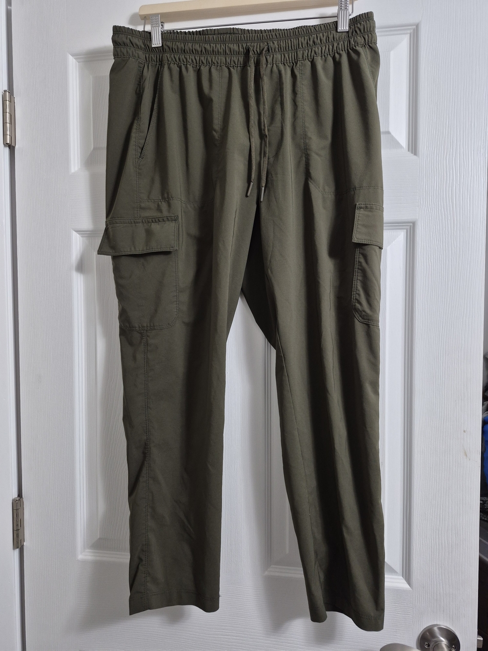 The North Face Olive Drawstring Cargo Joggers